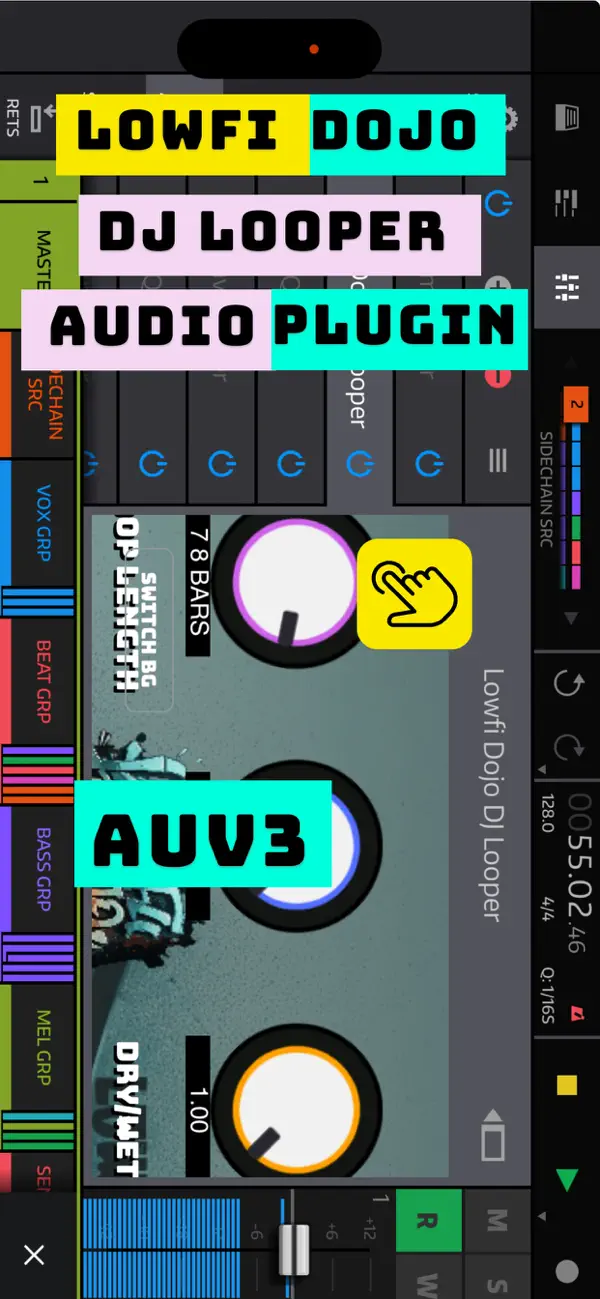 Screenshot #1 pour Lowfi Dojo DJ Looper AUv3