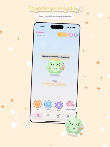 Glowmi: Virtual Pet Care iPad screenshot