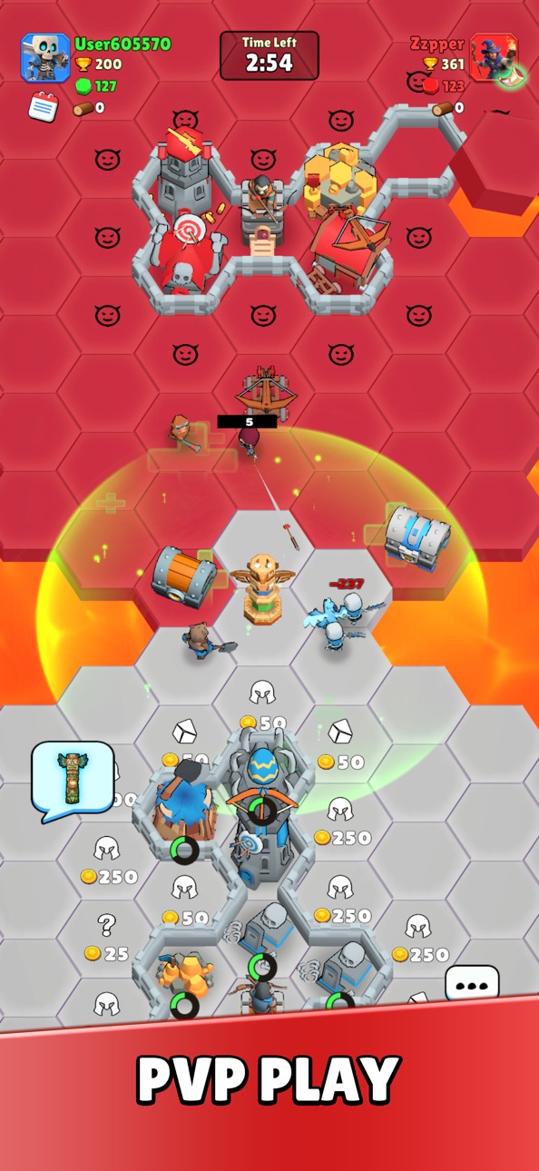 Hex Warriors Hack screenshot 1 - iOS game interface