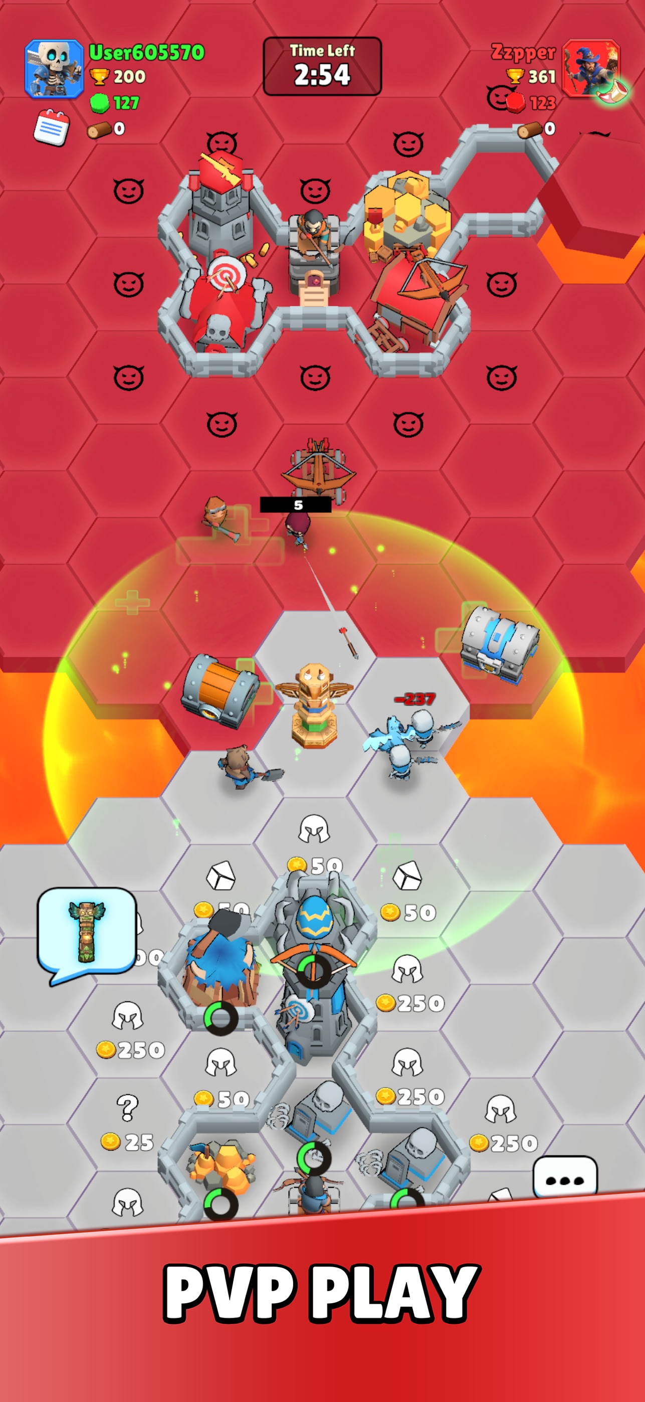 Screenshot 1 of Hex Warriors