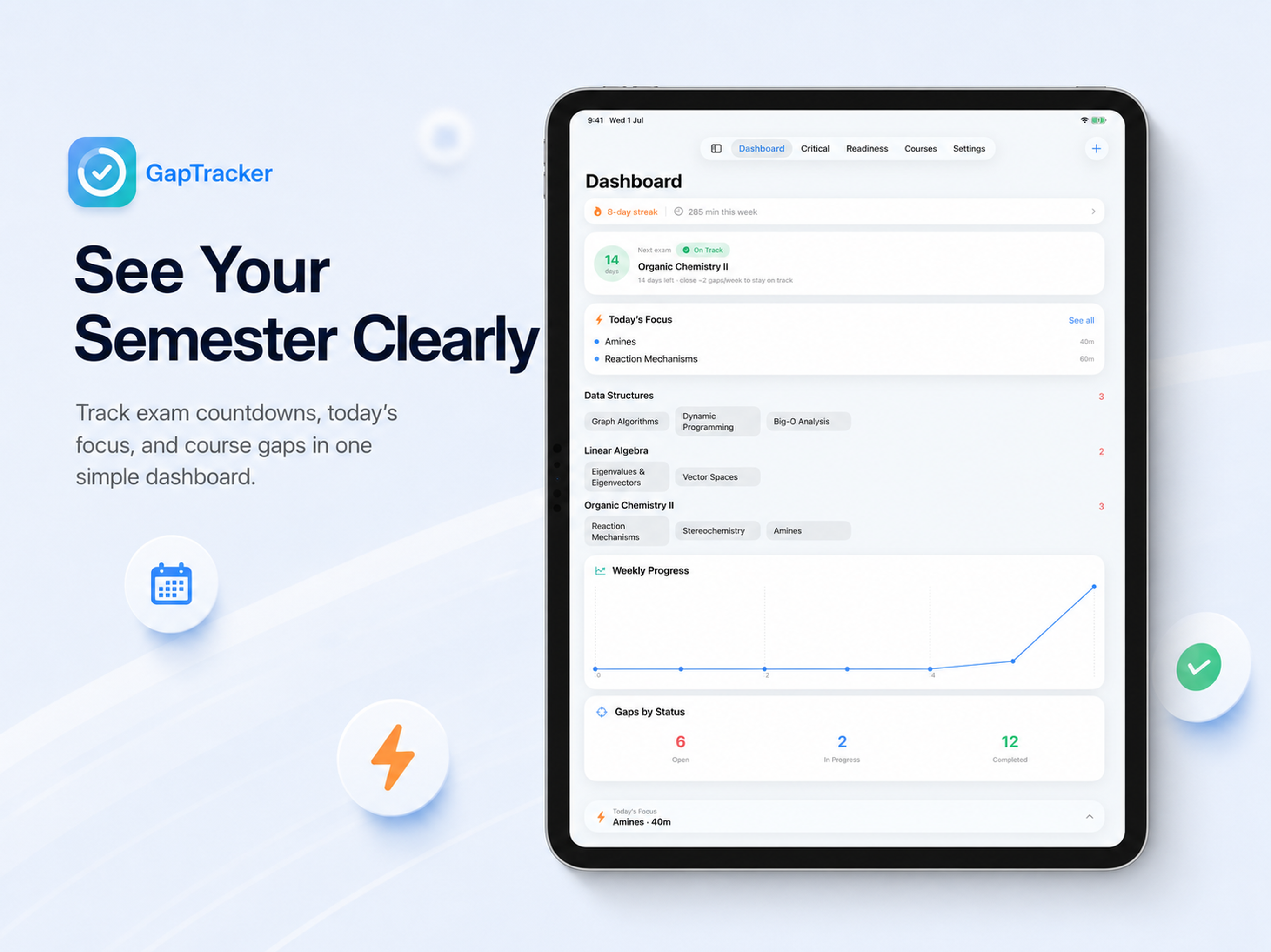 GapTracker: Study Planner screenshot 7