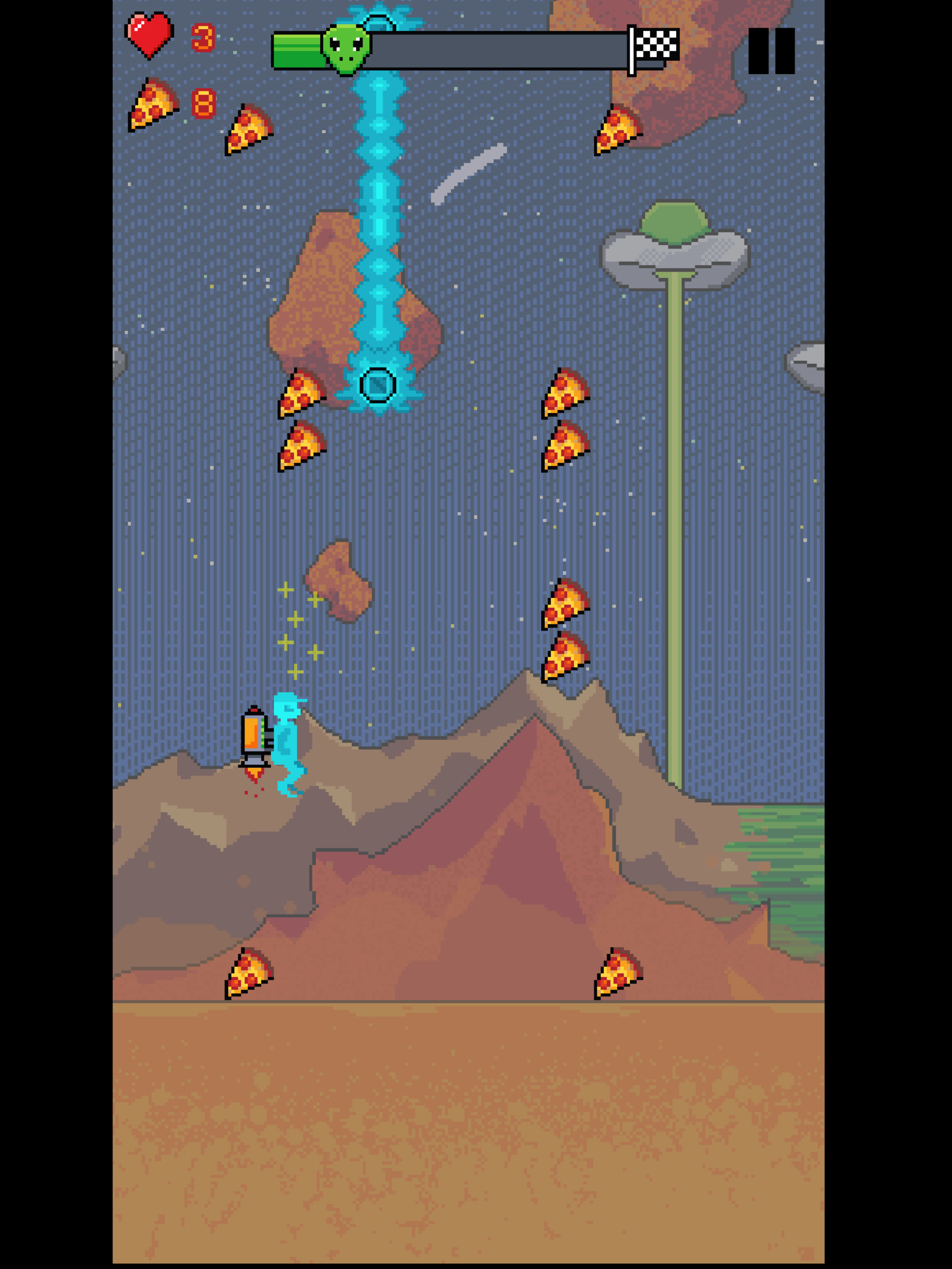 Jetpack Pizza Alíen screenshot 12