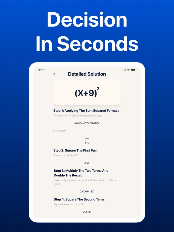 Algebra Math Solver AI Helper