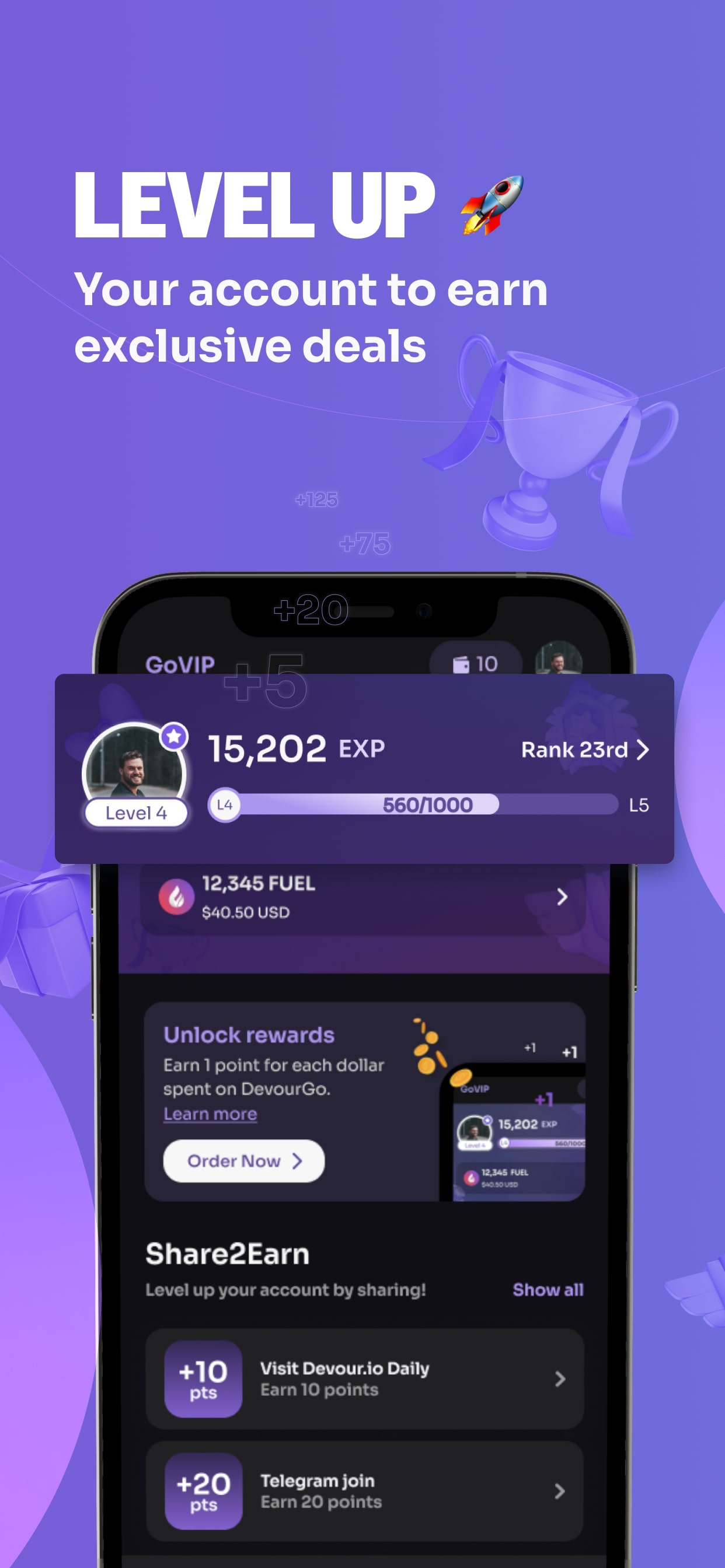 DevourGO: Food Delivery screenshot 3