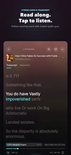 MetaPodcast: AI Podcast Player screenshot 2