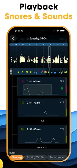 AutoSnore: Snoring Recorder iPhone Screenshot 4
