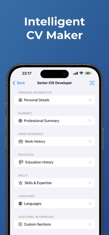 Resume Creator & Cover Letter screenshot