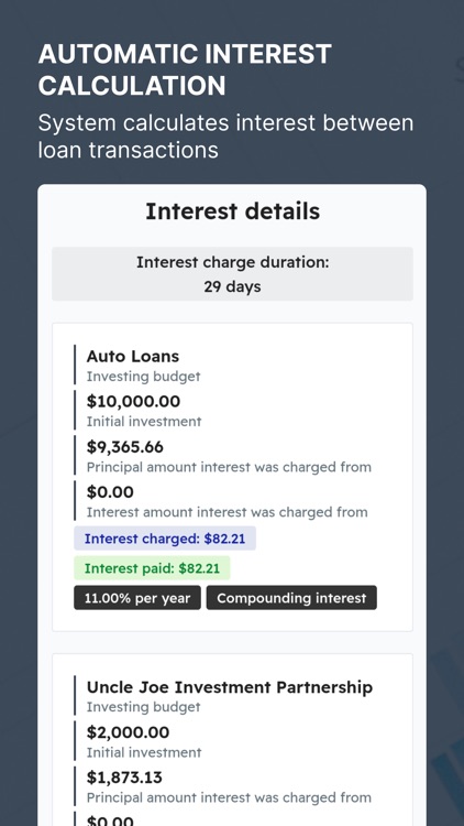Money lender - Loan management screenshot-5