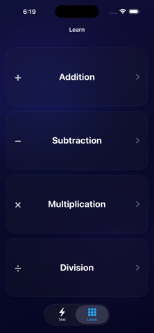 Arithmetic - Mental Math iPhone screenshot