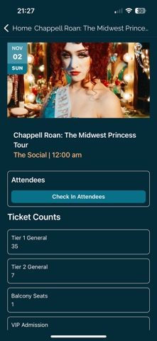 TKX - Venue Manager Screenshot 4 of 5