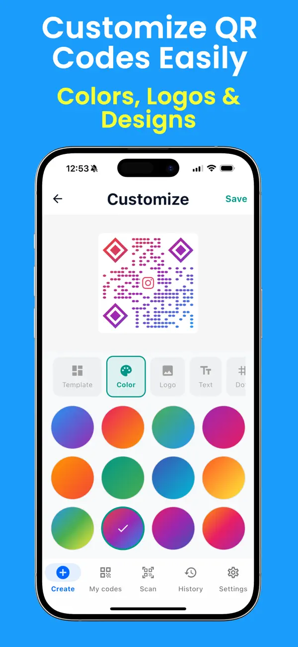 #3. QR Code Maker & Generator (iOS) โดย: JanoGroup LLC