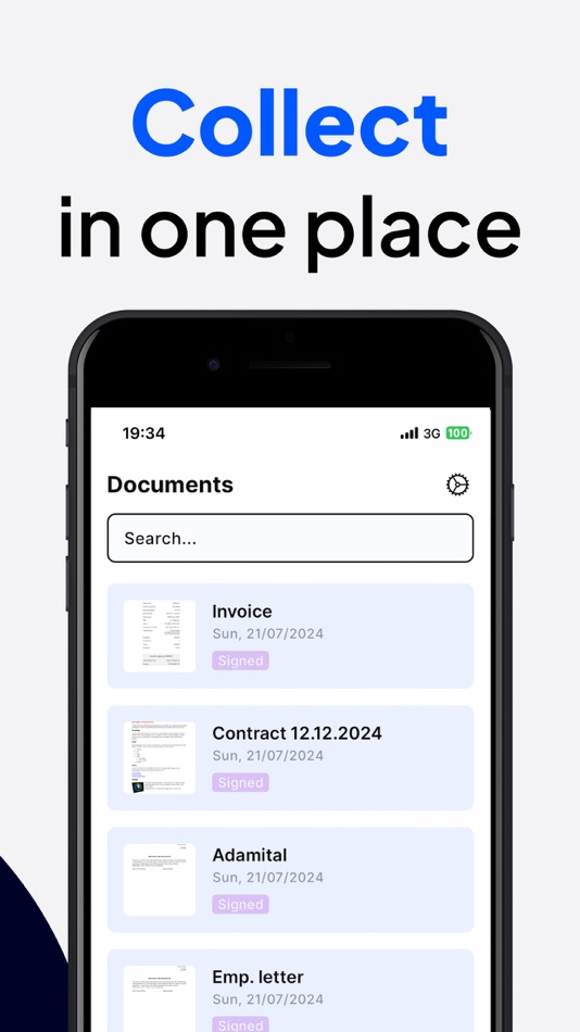 #4. Sign Documents App (iOS) 由: HUSEYIN ACAR