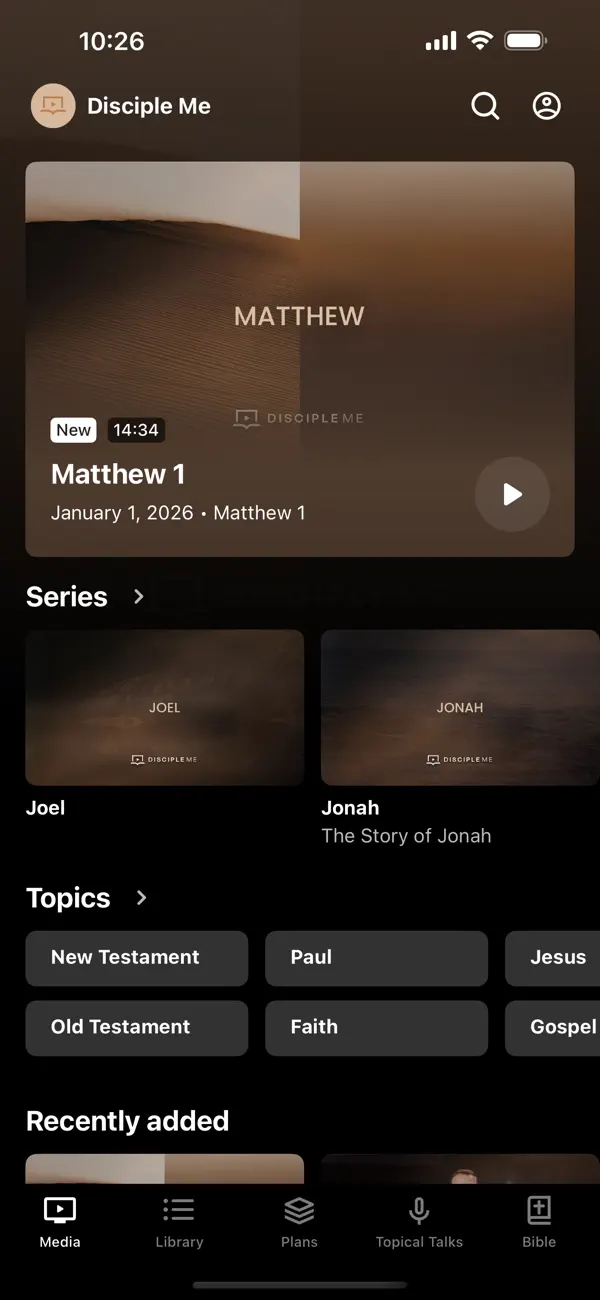 Screenshot #1 pour Disciple Me App