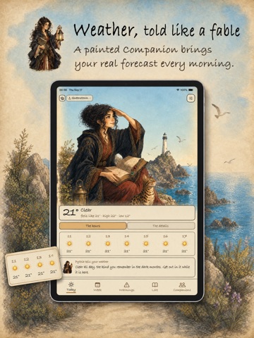 Weather Fables: Cute Widgets iPad screenshot 1