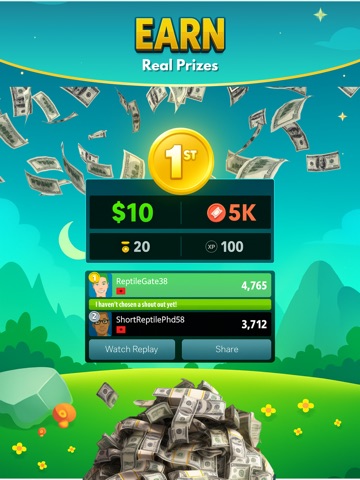 Word Money Game Win Real Cash iPad screenshot