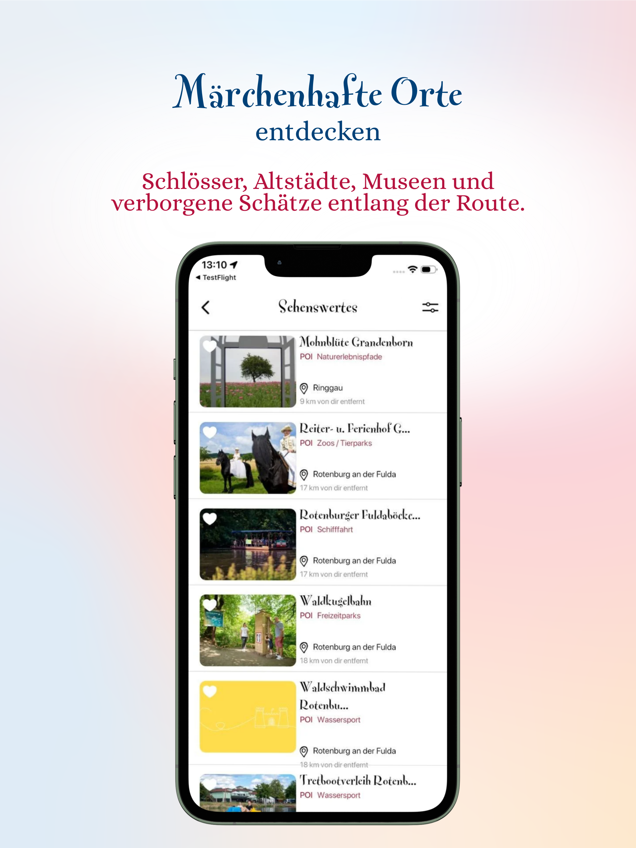 Deutsche Maerchenstrasse App screenshot 9