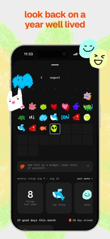 1 good thing: memory jar iPhone screenshot
