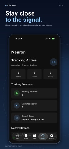 Nearon: Bluetooth Finder Screenshot 7 of 8