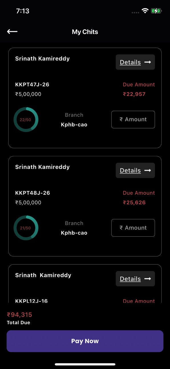 iPhone screenshot