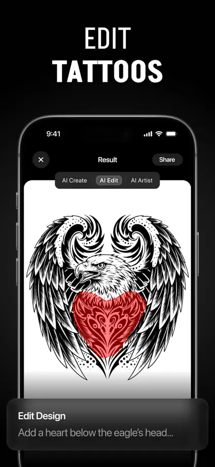 Tattoo AI - Tattoo Design screenshot 5 of 6