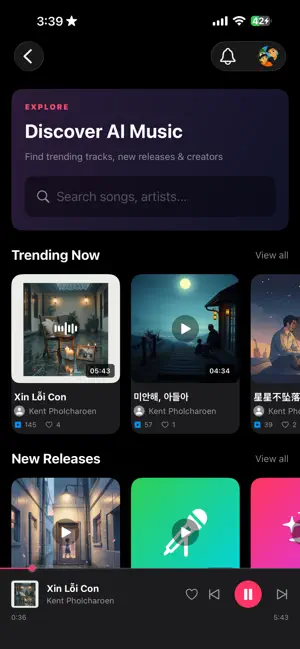 YouAI Music screenshot 3