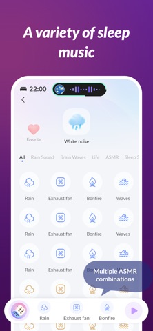 Sleep Aid: Sounds & Tracker iPhone screenshot 5