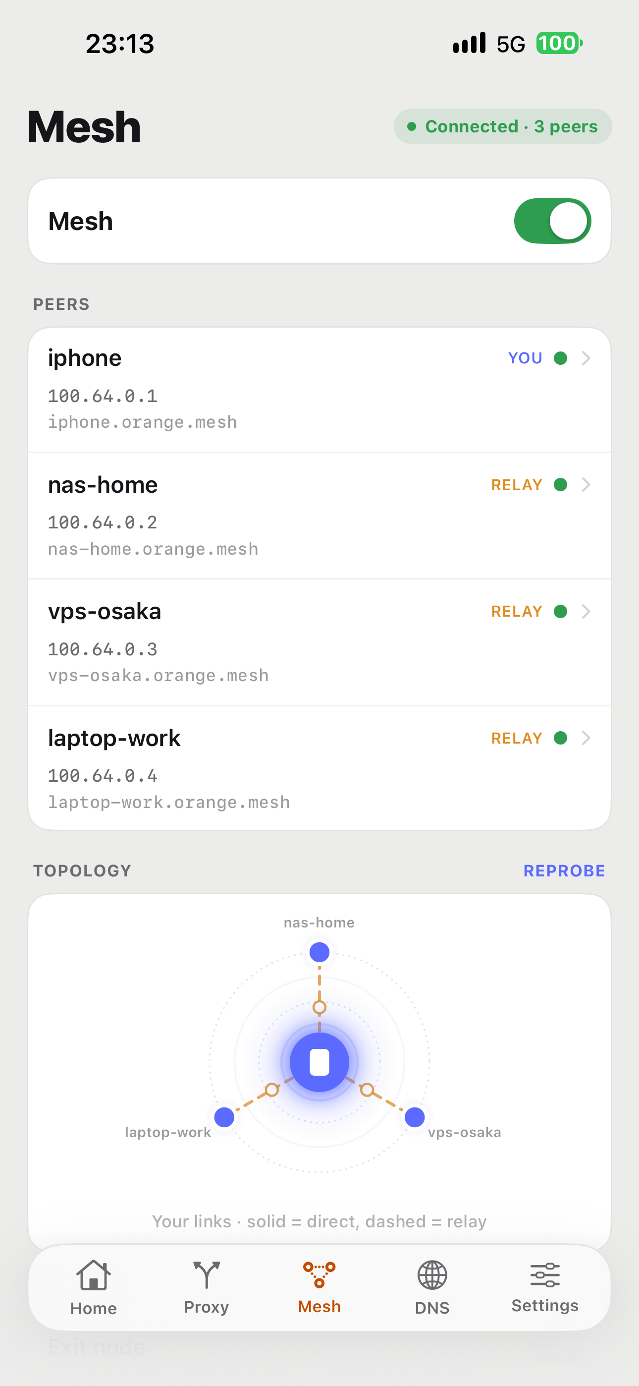 Orange Net screenshot 3