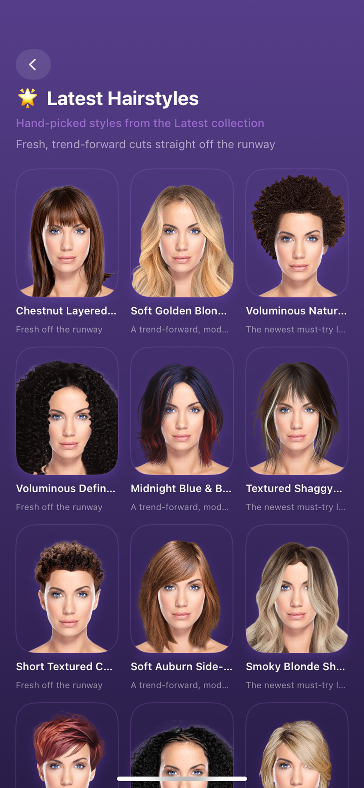Perfect Hairstyle and Hair Cut screenshot 6