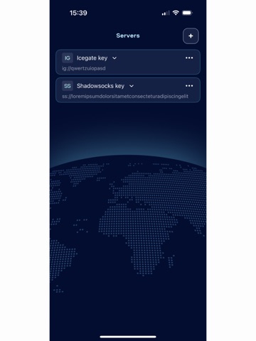 Shadowsocks by Icegate iPad screenshot