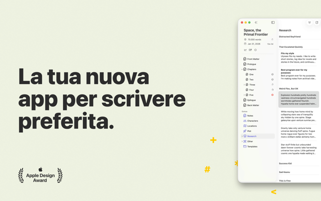 Ulysses: App di scrittura Screenshot