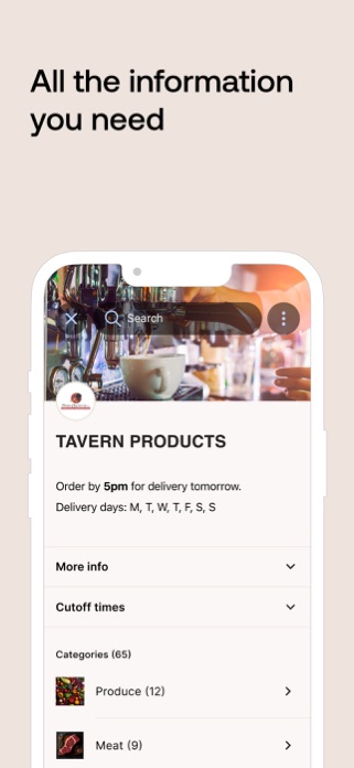 Tavern Products Screenshot 3 of 5