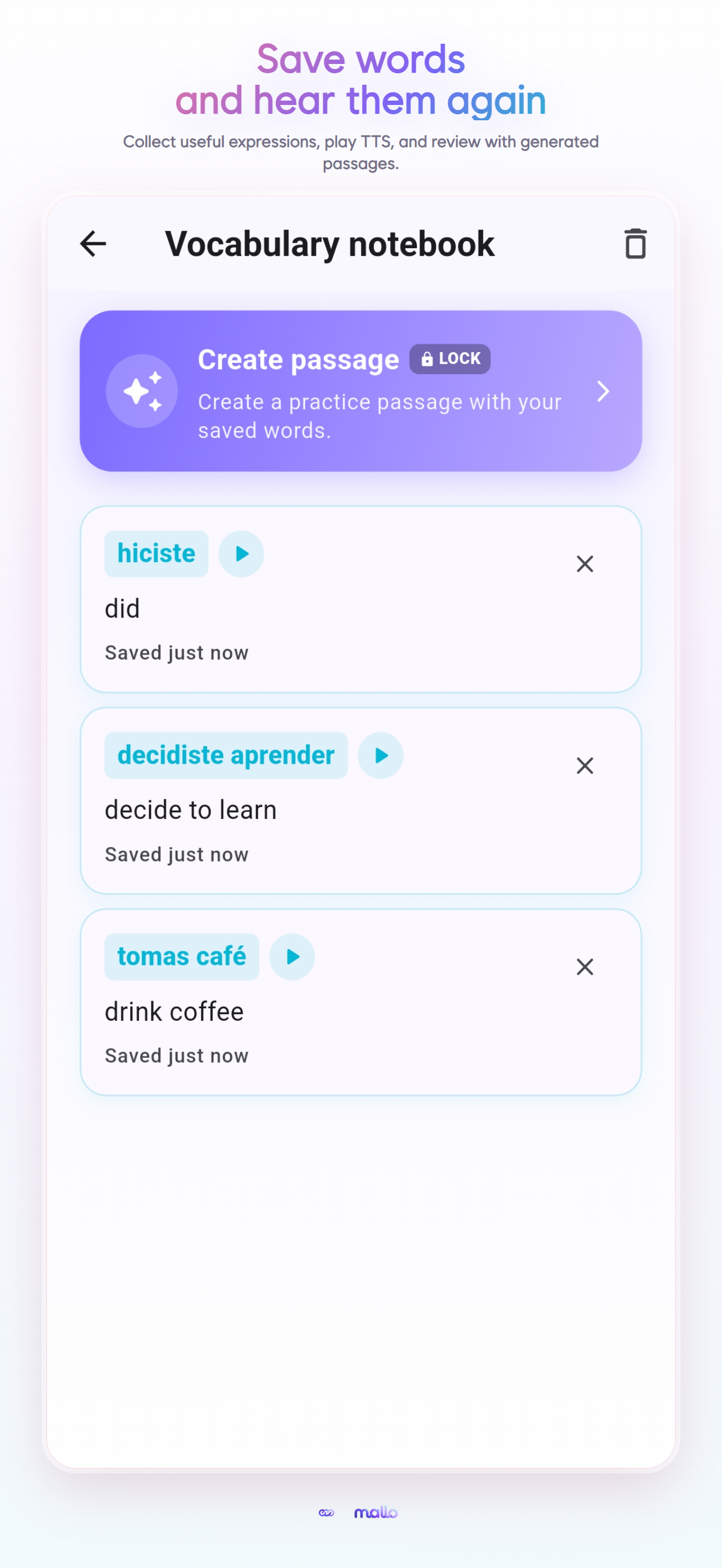 mallo - Speak Languages screenshot 8