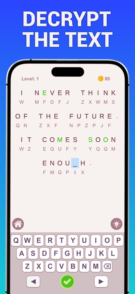 Cryptogram Word Puzzles - Games App | MWM