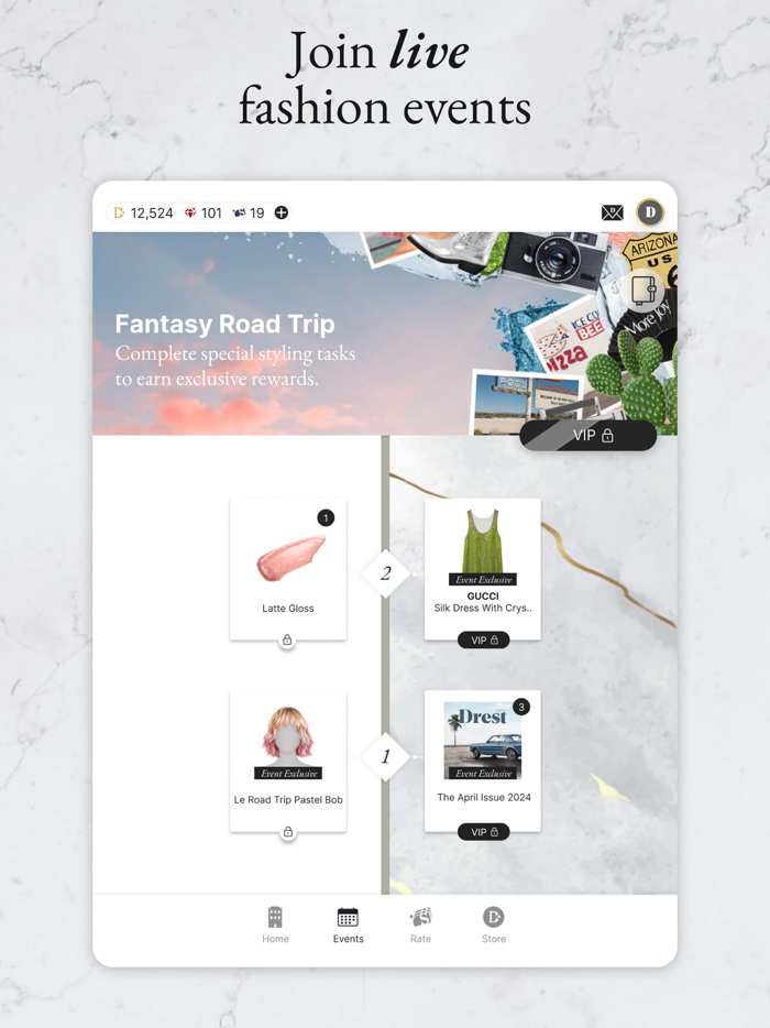 DREST Dress Up Fashion Game