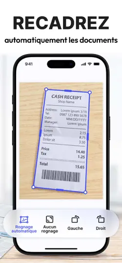 Capture d'écran de ScanAny: Scanner & éditeur PDF sur iPhone 3