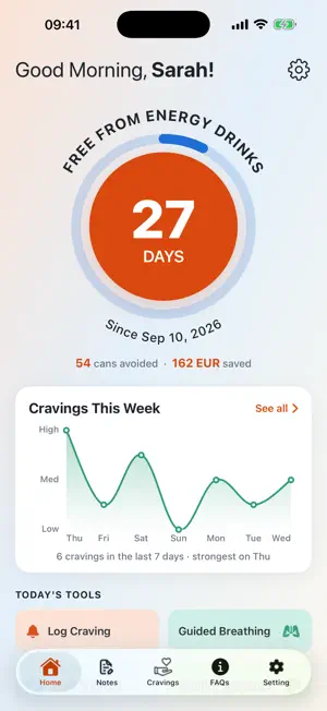 QuitEnergy screenshot 1