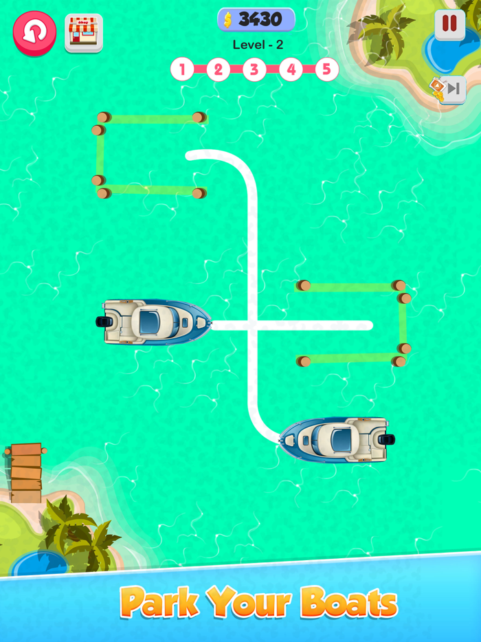 Boat Parking Traffic Escape