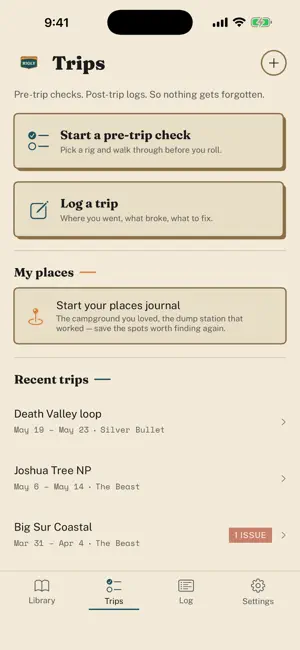 RV Maintenance & Trip - Rigly screenshot 4