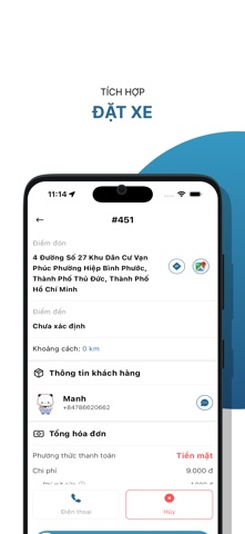TYCA dành cho Tài Xế screenshot
