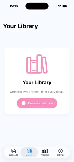 Reading Tracker, Reading Log P screenshot 2