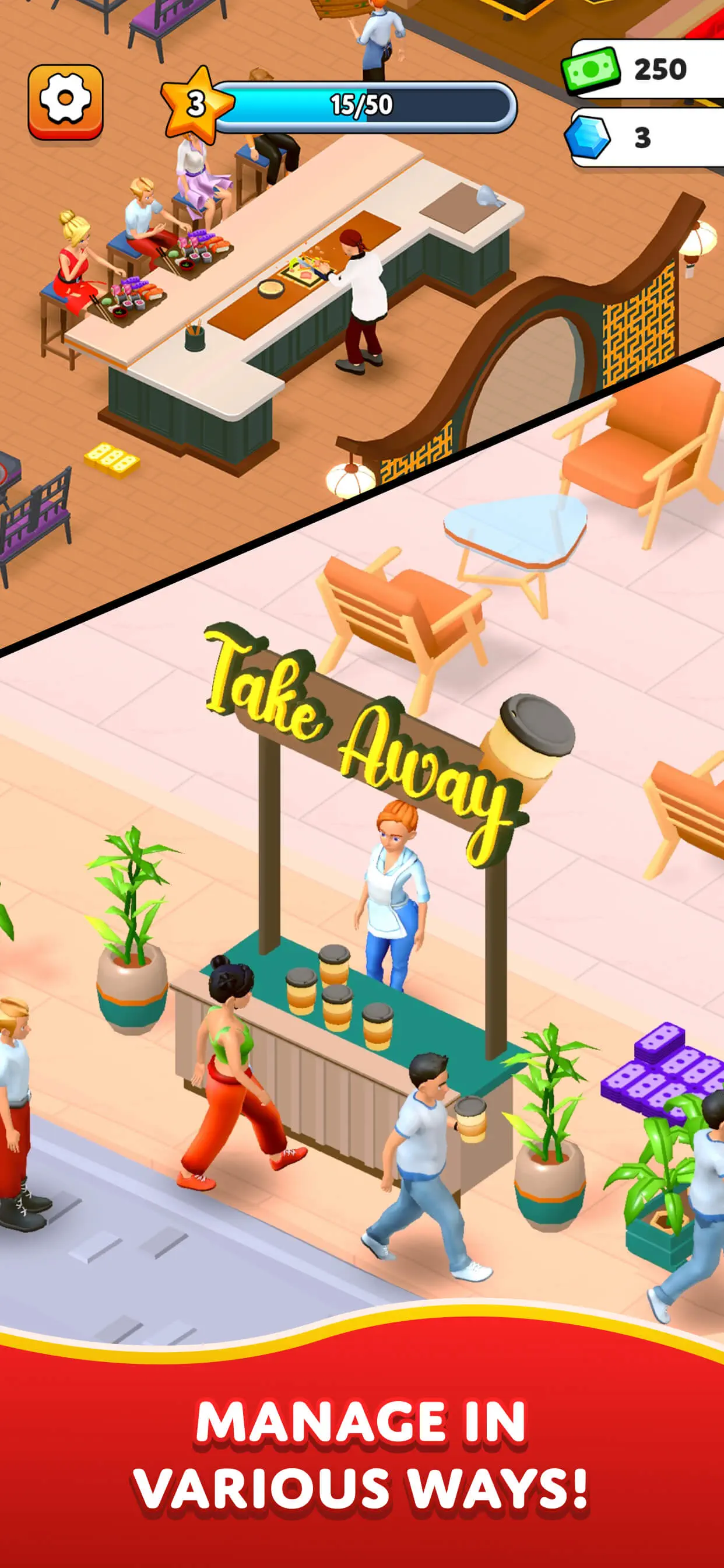 Suzy's Restaurant: Food Empire screenshot 2