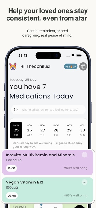 DontForgetDad: Pill Reminder Screenshot 1 of 6