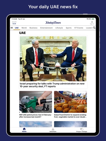 Khaleej Times: UAE, World News iPad screenshot 6