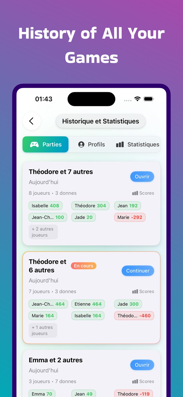 iPhone screenshot