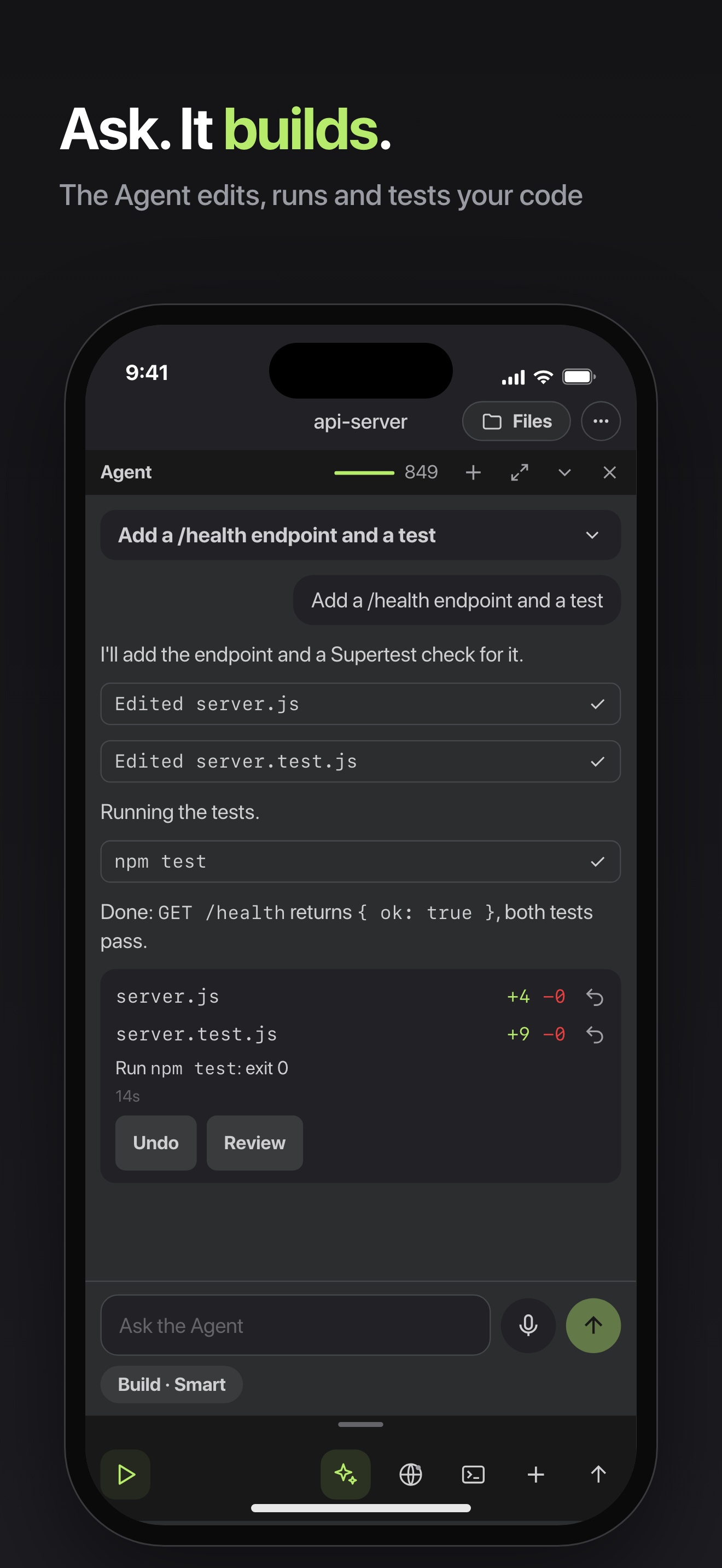 CodeSnack IDE: AI Coding Agent