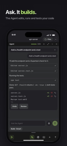 CodeSnackIDE - צילום מסך iPhone 1