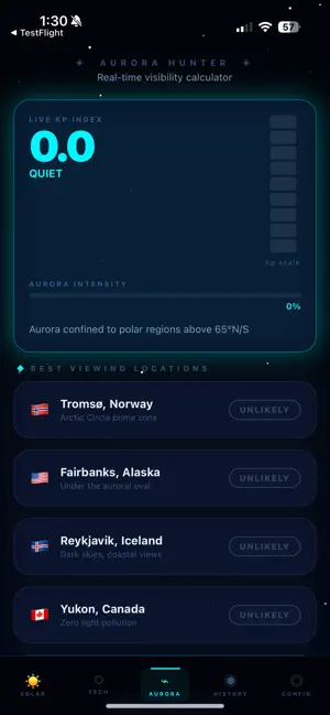 Cosmic Pulse: Solar Weather screenshot 1
