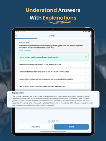 GRE Test Prep & Practice 2026 iPad screenshot