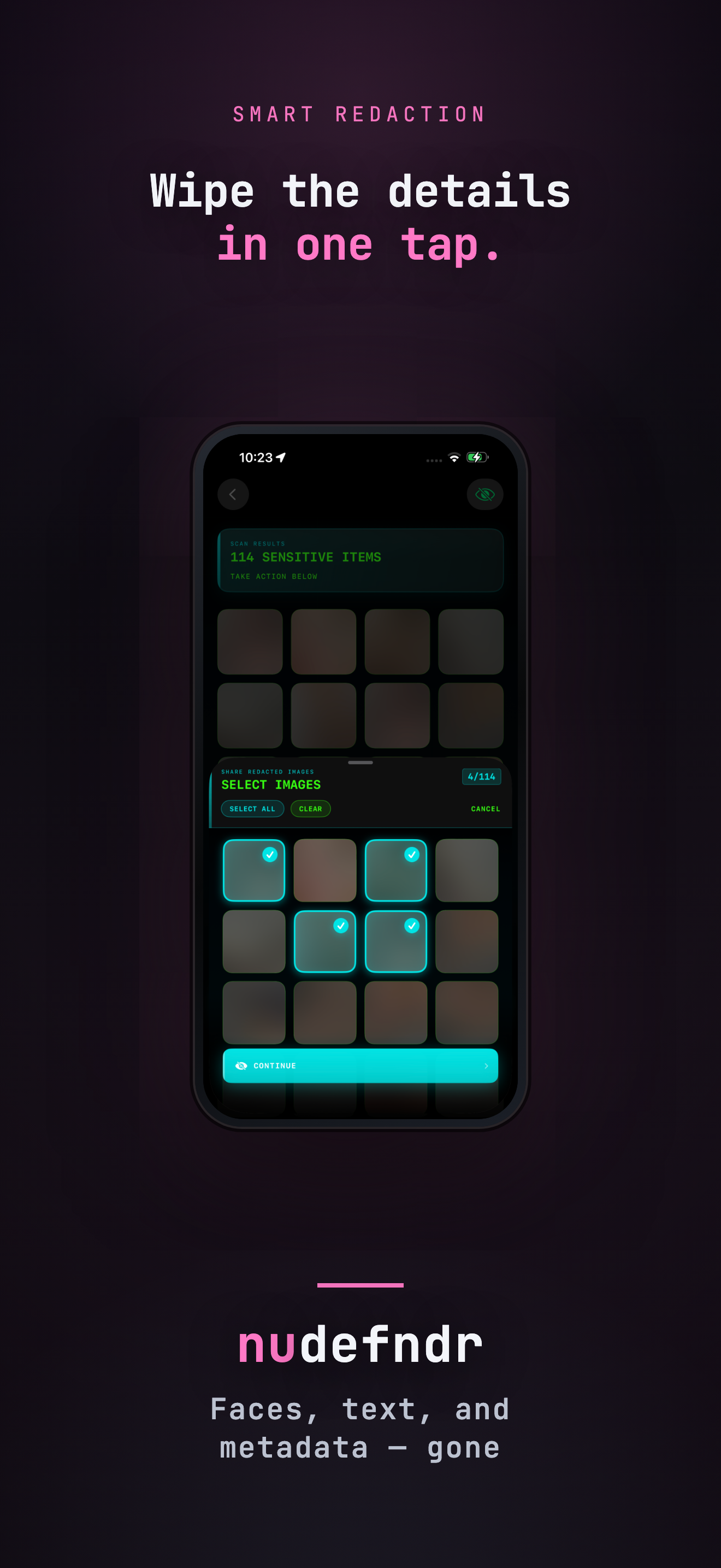 NuDefndr: Photo Privacy screenshot 4