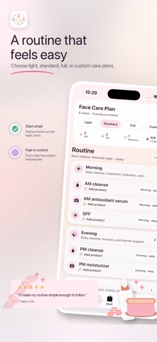 AM PM Skin: Face Planner Screenshot 2 of 5